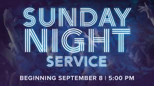 sunday night church services near me