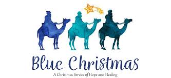 blue christmas service