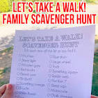 family scavenger hunt