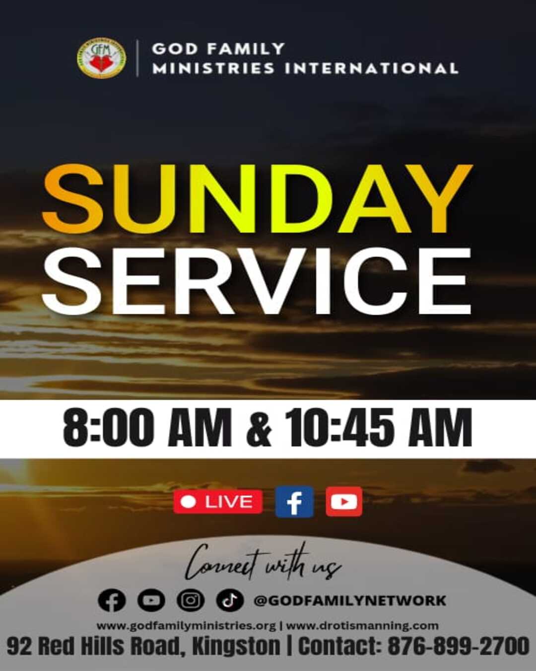 church international sunday service