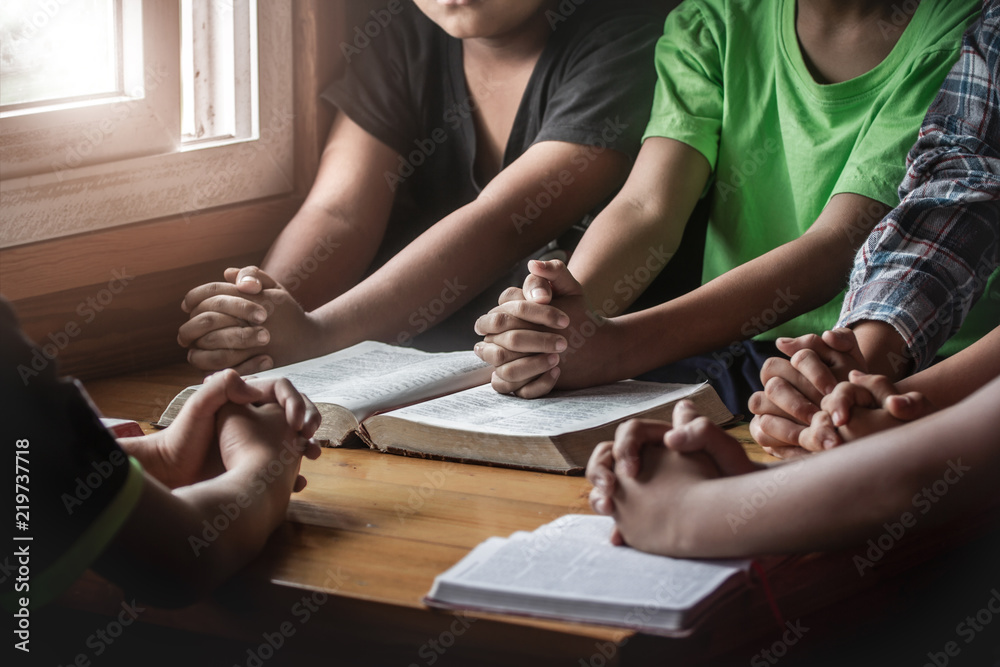 group prayer in the bible