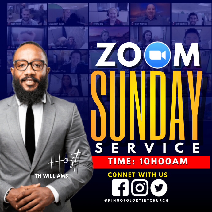 zoom church service today