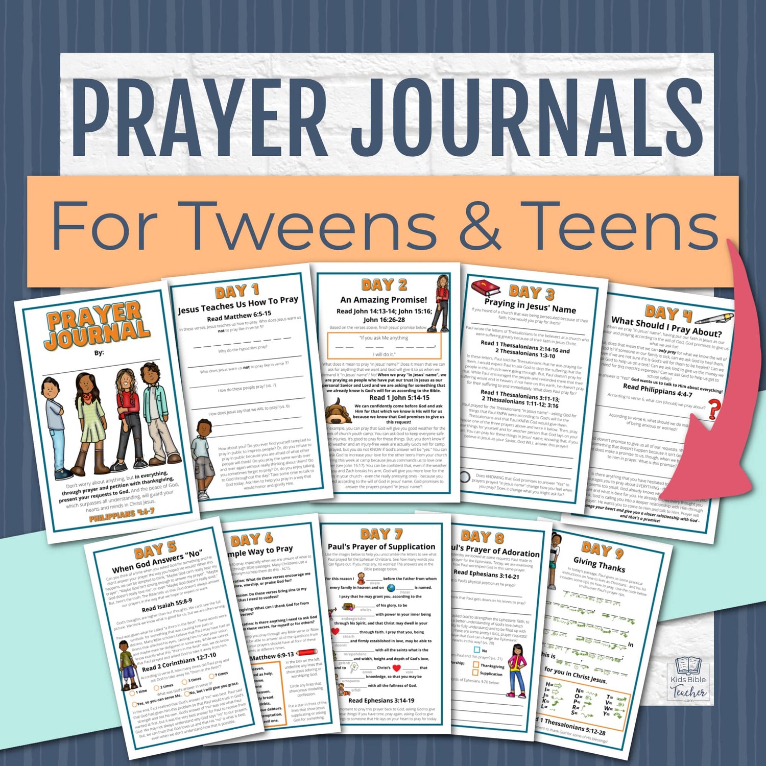 bible study on prayer for youth