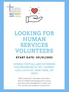 charities that need volunteers