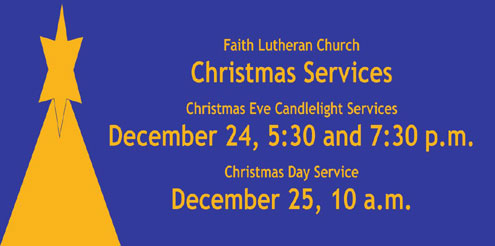 faith lutheran church christmas eve service