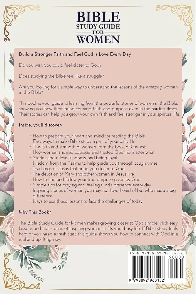 christian women's bible study materials